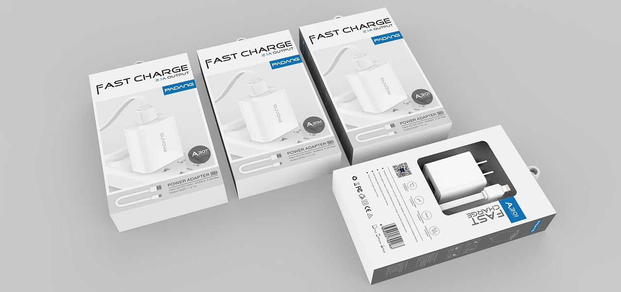 极简之选 3C数码包装的白底美学